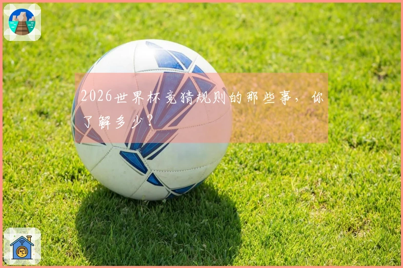 2026世界杯竞猜规则的那些事，你了解多少？
