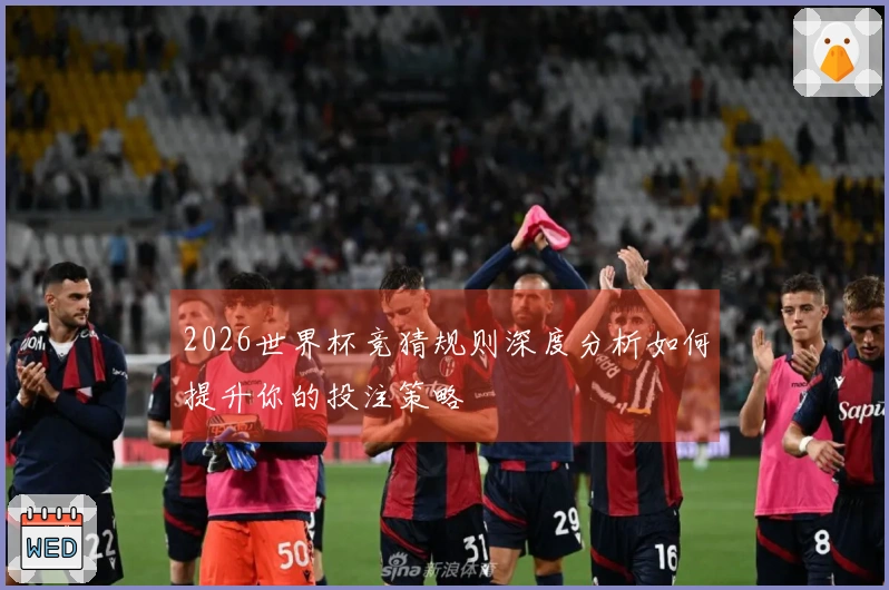 2026世界杯竞猜规则深度分析如何提升你的投注策略