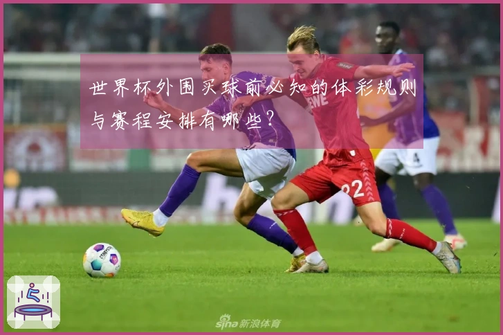 世界杯外围买球前必知的体彩规则与赛程安排有哪些？