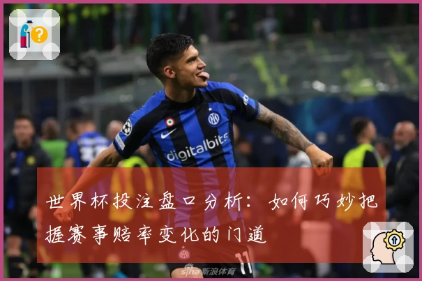 世界杯投注盘口分析：如何巧妙把握赛事赔率变化的门道